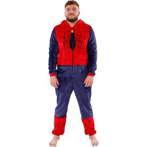Snug Fit Adult Onesie Pajamas Spiderman Size 10 Years 140cm