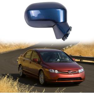 Passenger Side Mirror Assembly Fit for 2006 2007 2008 2009 2010 2011 HONDA CIVIC Car Rear View Mirror Side Mirror Replacement Lens Adjustment