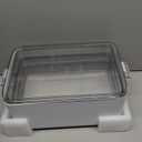 funest 4- Tier Medicine Storage Box Organizer Portable First Aid kit Box Empty with Handle, Multipurpose Medical Supply Organizer with Removable Tray, White