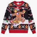 Cutemile Kids Boy Ugly Christmas Sweaters Size 5-14 Girls Light Up Xmas Sweaters for Party 130