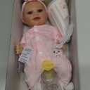 BABESIDE 12 Inch Lifelike Reborn Baby Dolls Realistic Baby Doll Sweet Full Vinyl Real Life Baby Dolls Cute Girl with Toy Accessories Gift Set for Kids Age 3+