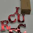 Circus Light up Letters Sign Party Decorations Battery Powered Marquee Lighted Sign Alphabet LED Letter Lights for Night Party Tabletop Decor Supplies