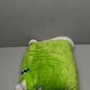 3D Cartoon Embroidered Warm Sherpa Blanket for Boys and Girls Mike Wazowski (60 X 52")