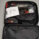 Handheld Vacuum Cleaner Cordless- 35000PA Strong Suction for Car & Home, Car Vacuum Portable Rechargeable Lightweight for Pet Hair with HEPA Filter, Quick Clean in Office/Desk/Couch (Black)