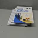 1 1/2" X 1" Printable Labels Compatible with Inkjet and Laser Printers - 500 Sheets, 25000 Total Paper Stickers for Return Addresses, UPC and EAN Barcodes - Spartan Industrial Template R004