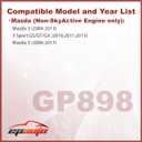 EPAuto GP898 (CA9898) Engine Air Filter, Replacement for Mazda3 / 3 Sport(20042013), Mazda5 (20062017)  For NON-SkyActiv Engines Only  Rigid Panel Filter for Improved Airflow, Efficiency & OEM Fit