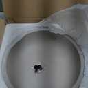 OAKOA Concrete Fruit Bowl for Kitchen Counter - Large Decorative Bowls for Home Decor - Modern Key Bowl for Entryway Table - Pedestal Bowl for Keys (Gray)