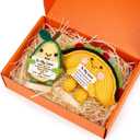 Gifts for Him Her Boyfriend Girlfriend, 2Pcs Handmade Crochet Taco and Avocado to My Love, Anniversary Birthday Gifts for Women Men, I Love You Emotional Support Doll Romantic Gift for Wife Husband