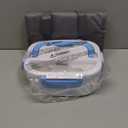 FVW Electric Lunch Box Food Warmer 2 in 1, Portable Food Heater for Car and Home - Leak proof, Lunch Heating Microwave for Truckers with Removable Stainless Steel Container 1.5 L, 110V/12V