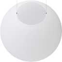 Frosted Opal White Glass Lampshade Fixture Replacement Globes，Diameter 8", Diameter: 8 IN, Fitter: 2.6 IN