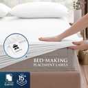 Utopia Bedding Queen Size 4 Piece Sheet Set - Brushed Microfiber - Soft Bed Sheets for Queen Size Bed Set - Includes 1 Fitted, 1 Flat, & 2 Pillow Cases - Deep Pocket (White)