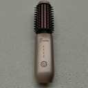 Cordless Hot Brush - Travel Portable Hair Straightener Brush, 4 Temperatures | Fast Heating, Anti-Scald, and Anti-Frizz, Cordless Straightener Tool for Travel, Date, Work - Classic Black