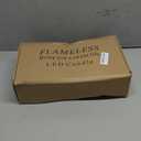 Set of 24 Waterproof Outdoor Flameless Candles, LED Candles with 4 Remote and Timer,(H 4" 5" 6" x D 2.2"),for Christmas,Halloween,Wedding,Festival