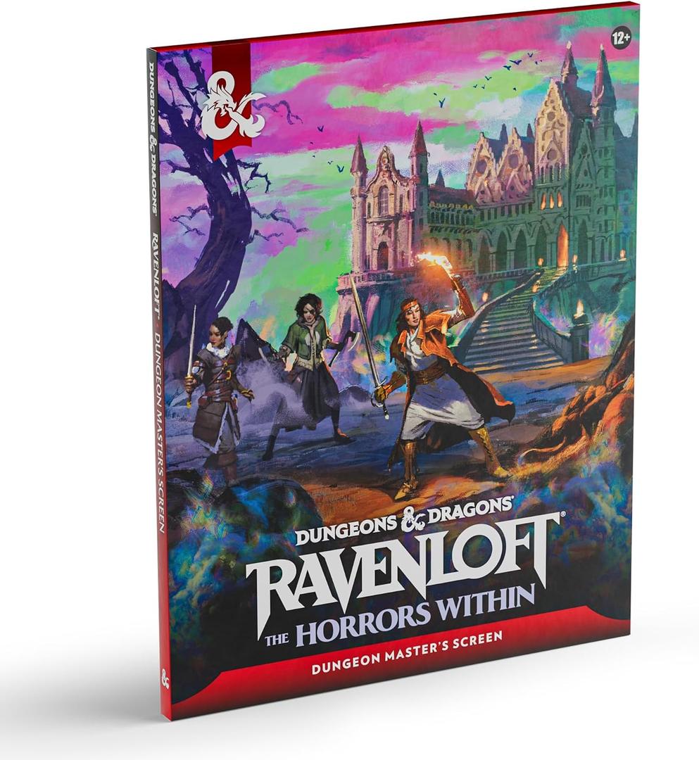 Dungeons & Dragons Ravenloft: The Horrors Within - Dungeon Master's Screen (DM Screen) | D&D Accessories