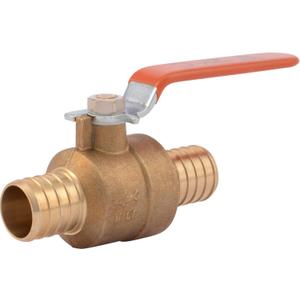 SharkBite 1 Inch Crimp Ball Valve, Brass Plumbing Fitting, PEX Pipe, PE-RT, 22463LFA