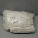 10x10ft Wrinkle Free Ivory Backdrop Curtain for Parties Soft Fabric Drapes Wedding Ivory Curtain Backdrop for Birthday Party Decorations Background for Photography 5x10ft, 2 Panels