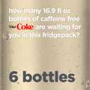 Diet Coke Caffeine Free Soda Soft Drink, 16.9 fl oz, 6 Pack (EXP 09/29/25)