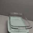 Pyrex Basics Clear Glass Oblong Baking Dish Set, 2-Piece Value Pack (3-Quart & 2-Quart) - Oven, Microwave and Dishwasher Safe, Perfect for Casseroles, Deserts, Food Preparations and so much More - Made in USA