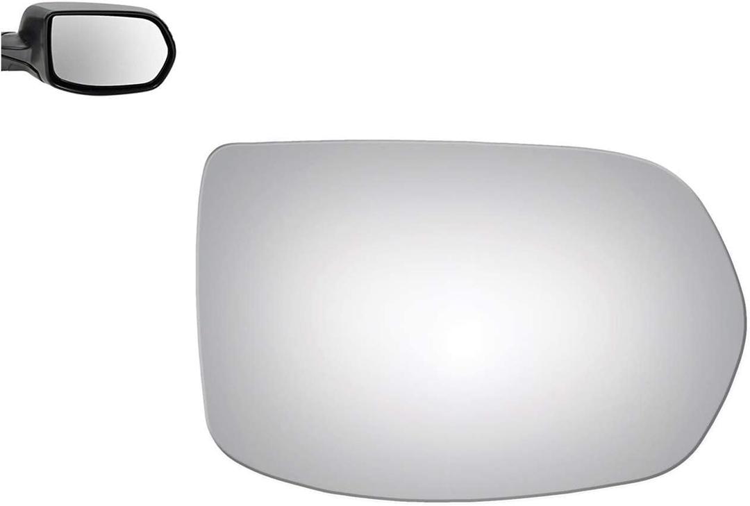 WLLW Mirror Glass fit for HONDA CR-V 2007 2008 2009 2010 2011 Replacement Only Passenger Right Side Convex Glass