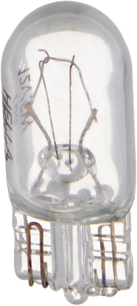 Hella 168TB Bulb 168 12V 5W 3Cp W2.1X9.5D T3.25 (2), Multi