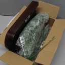 Dahey Wood Wall Vase Planter with Artificial Eucalyptus, 2 Pack Hanging Planter for Indoor Fake Plants Modern Boho Farmhouse Wall Art Decor for Bathroom Bedroom Kitchen Office Home Decoration, Brown