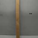 BRIOFOX Industrial Shower Curtain Rod - Rustproof Non-Slip 43-72 Inches, Sunglow Gold