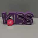 Holiday Home LED Neon Table Sign Kiss - purple