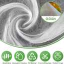 GonLei Garden Netting 10 X 50 FT Ultra Fine Netting for Garden Protection,Garden Netting for Raised Beds,Mosquito Net for Blueberry Shrubs Vegetables Fruits Flowers Crops Pest Barrier