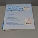 Waterproof Extra Wide Leg Cast Cover for Shower Adults, Extra Large Half Leg Shower Cover with Non-Slip Bottom, Watertight Foot Protector for Plus Size Adults Surgery Shower Boot