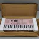 POGOLAB MK-2 37 Keys Kids Keyboard Piano, Portable Small Keyboard with 40 Songs, 200 Sounds, with MIDI Function, LED Display & Dual Speakers, Compact Mini Music Piano for Kids/Beginners (Pink)