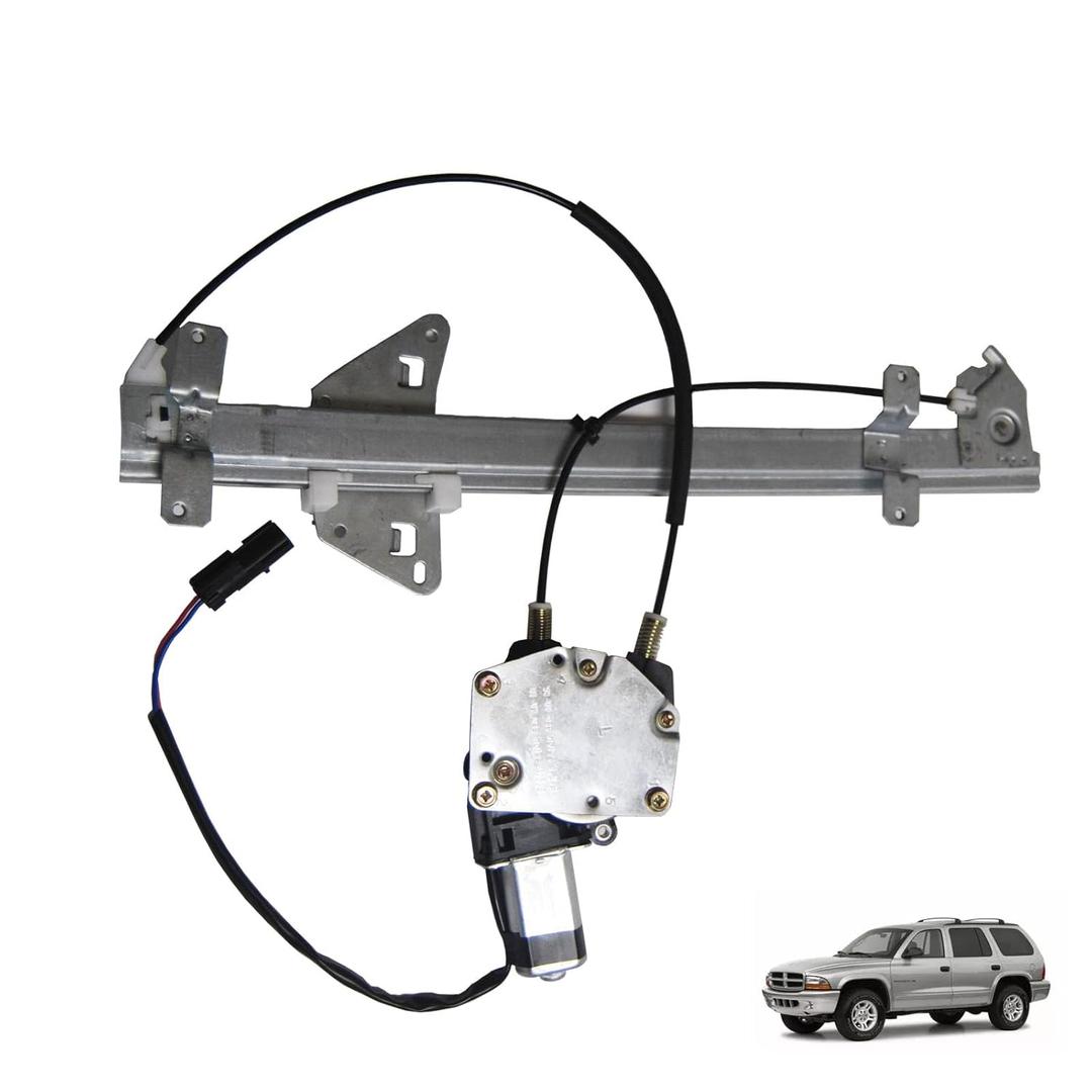 Front Left Driver Side Power Window Regulator with Motor Assembly Compatible For Dodge Durango 1998-2003 Dakota 2000-2004 741-649 5066431AC Front Left Driver Side Power Window Regulator with Motor Assembly Compatible For Dodge Durango 1998-2003 Dakota 2000-2004 741-649 5066431AC