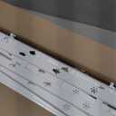 24" Extra Tall Fence for Christmas Tree,12PCS White Picket Fence Gate Barrier with Snowflakes&Tree Patterns Christmas Tree Gate for Pets(24" H x 5" W Each)