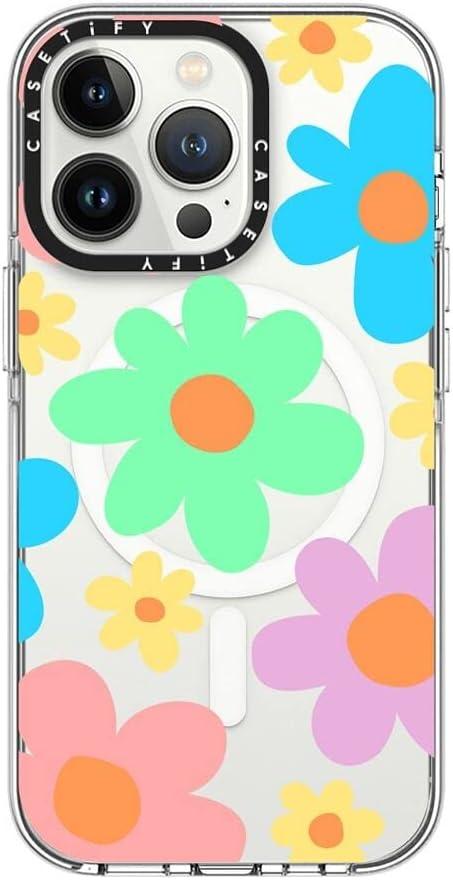 CASETiFY Clear iPhone 13 Pro Case [Not Yellowing / 6.6 ft. 3X Military Grade Drop Protection/Magsafe] - Aries Moross- Sticker - Clear (iPhone 13 Pro (6.1"), Aries Moross- Sticker)