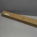 Zebra Roller Shades, Dual Layer Roll Up Blind for Living Room, Semi Sheer Shades Window Privacy Light Control for Day and Night, (Maximum Height 72inch, White Color, Width 34 inch)