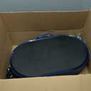 Vibration Plate Exercise Machine, Vibration Plate for Lymphatic Drainage Vibrating Plate with Loop Bands, Whole Body Vibration Plates for Weight Loss Enlarged Panel 99 Speeds 660 LBS Workout (blue)