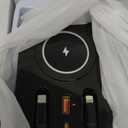 USB Hub Wireless Charger for Volvo xc60 xc90 s90 v90 s60 v60, Retractable Hub Docking Station with Fast Charging Cable Multi Port, Accessories Docking Station of Center Console (tuozhanwu-A)