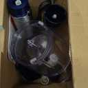 KOIOS 5-in-1 Hand Immersion Blender, 12 Speed Adjustable Emulsifier Handheld Blender, 1000W Copper Motor Stainless Steel Blade Hand Mixer with attachments, Blue