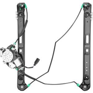 Front Driver Side Power Window Regulator with Motor Replacement for BMW E46 323i 325i 325xi 328i 330i 330xi 1999 2000 2001 2002 2003 2004 2005, Sedan Wagon, Left, 741-484