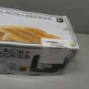 BLACK+DECKER 2-Slice Toaster, Extra Wide Slots for Bagels & Thick Bread, 6 Browning Settings, Removable Crumb Tray, Cancel Button, 850W, Black