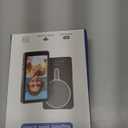 Vlog Selfie Monitor Screen iPhone, 4K 60fps Recording, Wireless Screen Mirroring with Remote Control, Magnetic Fixation, 180 Rotation, 3 Levels of Brightness, Compatible with iPhone & Android (Black)