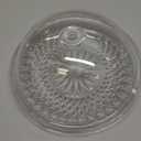 Cake Cover Lid for Stand 16cm, Acrylic Cake Plate with Dome Plastic Food Serving Platter with Lid Food Stand Round Bread Dish Plate for Christmas Party Entertaining