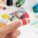 NUOBESTY Knitting Counter Row Counters for Knitting and Crocheting Sewing Tools Essential Crochet Accessory Stitch Lock 20pcs (2.5x1.5cm, Red)