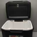 Coleman Xtreme 50qt Rolling Cooler with Wheels, Extra-Walled Insulation Keeps Ice up to 5 Days, Portable Wheeled Hard Chiller (Black)