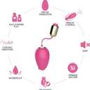 Sex Toy Love Egg Vibrator 9 Vibration Remote Control Female Jump Silicone Clit Clitoris Stimulator Vibrating Egg