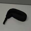 Vive Cervical Collar Neck Brace for Neck Pain and Support for Women & Men - Soft Foam Brace for Pain Relief - Comfortable Corrector Wrap for Posture, Sleeping, Radiculopathy, & Spine (Black, 3 inch)