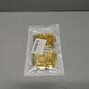 100 PCS Gold Dreadlock Locs Accessories for Hair, Braiding Beads Metal Cuffs Soft Metal Adjustable Braiding Cuffs for Women and Girls, Gold