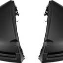 Front Fender Flares Fit for 20072017 Jeep Wrangler JK with Side Marker Lights and Turn Signals 2-Piece Set of Matte Black Textured Off-Road Fender Flares