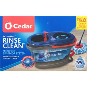 O-Cedar, Easywring Rinse Clean Microfiber Spin Mop System, 1 Count