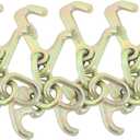 4-Pcs Trailers Pull RTJ G70 Towing Hooks Replacement for J Hook T Hook R Hook Heavy Duty Wrecker Towing Truck Hauler