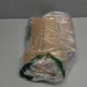 8 Pack - 10 inch Black Hidden L Shelf Bracket (1/5 Inch Thicked) Iron Floating Shelf Brackets Rustic Industrial Metal Brackets for Shelf Support